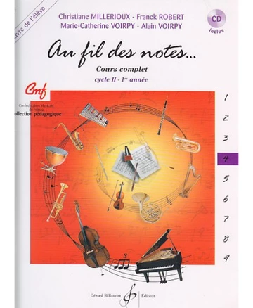 Au fil des notes. Volume 4 Visuel